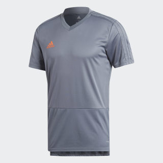 Maglia da allenamento Condivo 18 Grey / Orange CG0359 Maglia da allenamento Condivo 18 Grey / Orange CG0359