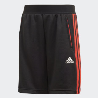 Shorts Predator Três Listras Black / Hi-Res Red FJ3877 Shorts Predator Três Listras Black / Hi-Res Red FJ3877