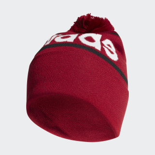 Gorro Woolie with Pompom Active Maroon / Black / White ED0241 Gorro Woolie with Pompom Active Maroon / Black / White ED0241