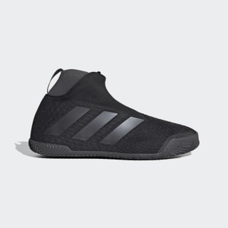 Stycon Laceless Clay Court Shoes Core Black / Night Metallic / Grey Six FV2569 Stycon Laceless Clay Court Shoes Core Black / Night Metallic / Grey Six FV2569