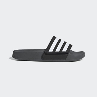 ADILETTE SHOWER ADJ K Grey Six / Cloud White / Core Black EG1353 ADILETTE SHOWER ADJ K Grey Six / Cloud White / Core Black EG1353