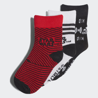 Calcetines Lucas Star Wars 3 Pares White / Black / Vivid Red CV7174 Calcetines Lucas Star Wars 3 Pares White / Black / Vivid Red CV7174