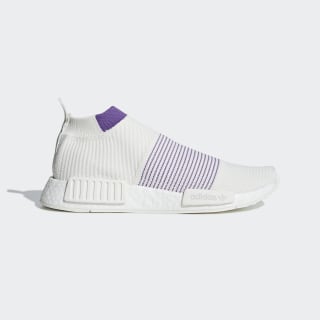 Tênis NMD_CS1 Primeknit Running White / Crystal White / Active Purple CM8496 Tênis NMD_CS1 Primeknit Running White / Crystal White / Active Purple CM8496