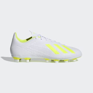 Chuteira X 18.4 Fxg Campo Cloud White / Solar Yellow / Cloud White BB9377 Chuteira X 18.4 Fxg Campo Cloud White / Solar Yellow / Cloud White BB9377