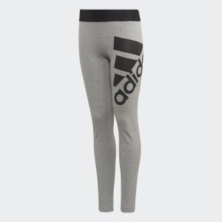 Must Haves Badge of Sport Legging Medium Grey Heather / Black ED4616 Must Haves Badge of Sport Legging Medium Grey Heather / Black ED4616