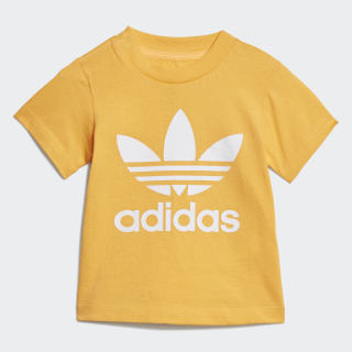 Trefoil T-Shirt Real Gold / White ED7666 Trefoil T-Shirt Real Gold / White ED7666