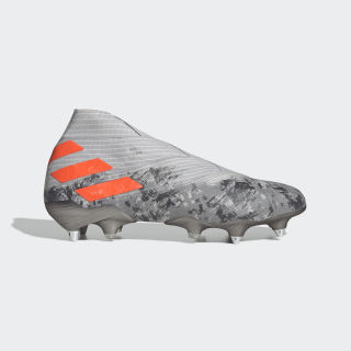 Nemeziz 19+ Soft Ground Boots Grey Two / Solar Orange / Chalk White EF8284 Nemeziz 19+ Soft Ground Boots Grey Two / Solar Orange / Chalk White EF8284