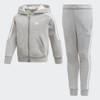 Completo Outline Hoodie Medium Grey Heather / White ED7762 Completo Outline Hoodie Medium Grey Heather / White ED7762