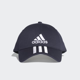 Six-Panel Classic 3-Stripes Cap Legend Ink / White / White DU0198 Six-Panel Classic 3-Stripes Cap Legend Ink / White / White DU0198