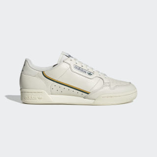 Tênis Continental 80 Off White / Active Gold / Collegiate Green EG2714 Tênis Continental 80 Off White / Active Gold / Collegiate Green EG2714