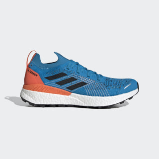 Sapatos de Trail Running TERREX Two Ultra Parley Sharp Blue / Core Black / True Orange EF2134 Sapatos de Trail Running TERREX Two Ultra Parley Sharp Blue / Core Black / True Orange EF2134