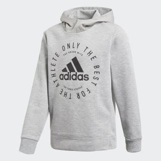 Blusa com Capuz Sport ID Medium Grey Heather / Black DV1701 Blusa com Capuz Sport ID Medium Grey Heather / Black DV1701