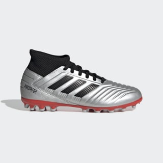 Kopačky Predator 19.3 Artificial Grass Silver Met. / Core Black / Hi-Res Red G25798 Kopačky Predator 19.3 Artificial Grass Silver Met. / Core Black / Hi-Res Red G25798