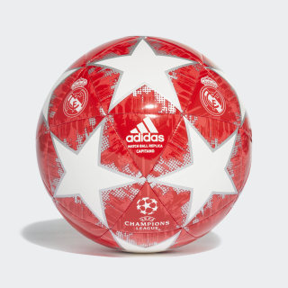 Finale 18 Real Madrid Capitano Ball White / Silver Met. / Real Coral / Vivid Red CW4140 Finale 18 Real Madrid Capitano Ball White / Silver Met. / Real Coral / Vivid Red CW4140