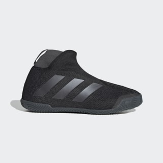 Stycon Laceless Clay Court Shoes Core Black / Night Metallic / Grey Six FV2782 Stycon Laceless Clay Court Shoes Core Black / Night Metallic / Grey Six FV2782
