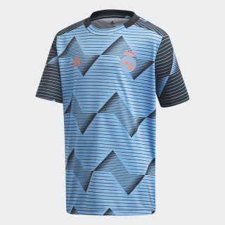 Maglia Pre-Match Real Madrid Real Blue / Black EJ5549 Maglia Pre-Match Real Madrid Real Blue / Black EJ5549