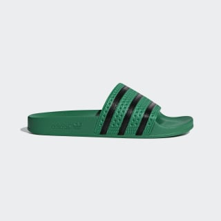 adidas Adilette Slides - Green | adidas UK