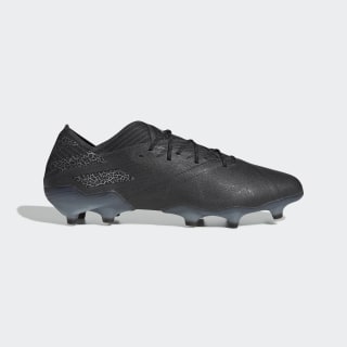 Nemeziz 19.1 Firm Ground Boots Core Black / Core Black / Solid Grey EG7326 Nemeziz 19.1 Firm Ground Boots Core Black / Core Black / Solid Grey EG7326
