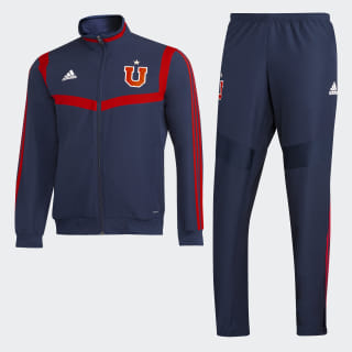 Conjunto Chaqueta y Pantalón de Presentación Club Universidad de Chile NIÑO Collegiate Navy / Power Red DT8594 Conjunto Chaqueta y Pantalón de Presentación Club Universidad de Chile NIÑO Collegiate Navy / Power Red DT8594