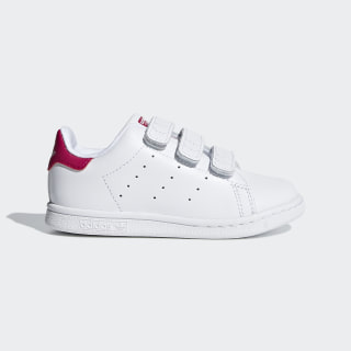 Chaussure Stan Smith Cloud White / Cloud White / Bold Pink BZ0523 Chaussure Stan Smith Cloud White / Cloud White / Bold Pink BZ0523