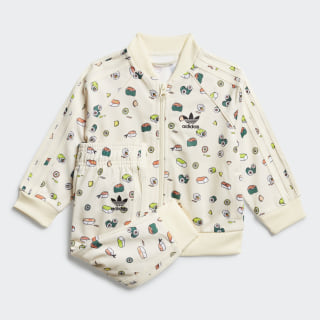 Sushi Track Suit Cream White / Multicolor / Black FM4875 Sushi Track Suit Cream White / Multicolor / Black FM4875