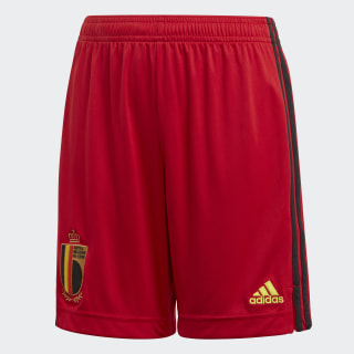 Belgium Home Shorts Collegiate Red FS3818 Belgium Home Shorts Collegiate Red FS3818