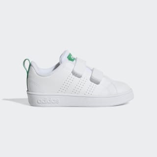 Tênis VS Advantage Clean Cloud White / Cloud White / Green AW4889 Tênis VS Advantage Clean Cloud White / Cloud White / Green AW4889