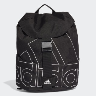Flap Backpack Black / White / Black FK0524 Flap Backpack Black / White / Black FK0524