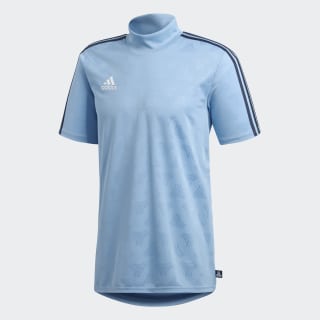 Tango Jacquard Voetbalshirt Ash Blue CZ3991 Tango Jacquard Voetbalshirt Ash Blue CZ3991