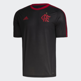 Camisa CR Flamengo 1 Fan Black / Scarlet DW3919 Camisa CR Flamengo 1 Fan Black / Scarlet DW3919