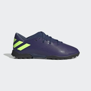 Nemeziz Messi 19.3 Turf Voetbalschoenen Tech Indigo / Signal Green / Glory Purple EF1811 Nemeziz Messi 19.3 Turf Voetbalschoenen Tech Indigo / Signal Green / Glory Purple EF1811
