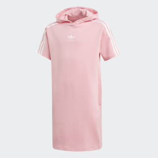 light pink hoodie dress