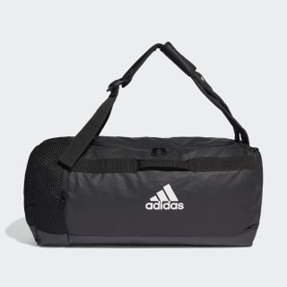 Mala Duffel 4ATHLTS ID Média Black / Black / White FJ3922 Mala Duffel 4ATHLTS ID Média Black / Black / White FJ3922