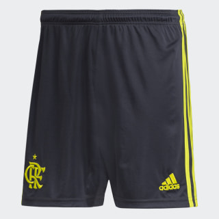 Shorts CR Flamengo 3 Carbon / Semi Solar Yellow DW3933 Shorts CR Flamengo 3 Carbon / Semi Solar Yellow DW3933
