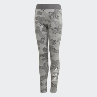 Must Haves Graphic tights Medium Grey Heather / Grey Four / White FM6510 Must Haves Graphic tights Medium Grey Heather / Grey Four / White FM6510