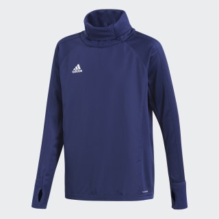 Maglia Condivo 18 Player Focus Warm Dark Blue / White CF4348 Maglia Condivo 18 Player Focus Warm Dark Blue / White CF4348