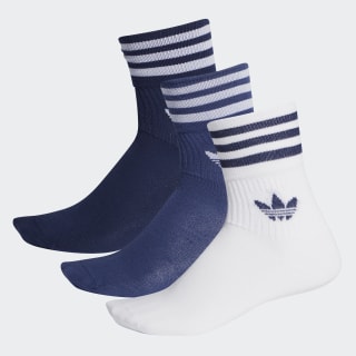 Calcetines clásicos Mid-Cut Night Indigo / Tech Indigo / White FM0637 Calcetines clásicos Mid-Cut Night Indigo / Tech Indigo / White FM0637