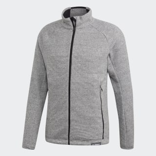 Knit Fleecejacke Medium Grey Heather CY2147 Knit Fleecejacke Medium Grey Heather CY2147