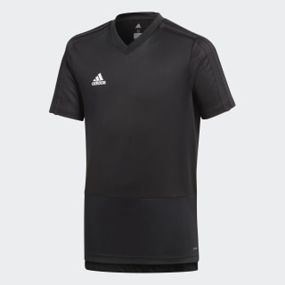 Maglia da allenamento Condivo 18 Black / White CG0373 Maglia da allenamento Condivo 18 Black / White CG0373
