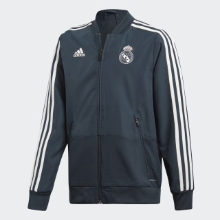 Real Madrid Presentation Jacket Blue / Black / Core White CW8637 Real Madrid Presentation Jacket Blue / Black / Core White CW8637