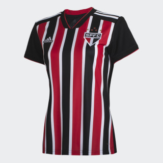 CAMISA SAO PAULO II FEMININA Red / White / Black DZ5622 CAMISA SAO PAULO II FEMININA Red / White / Black DZ5622
