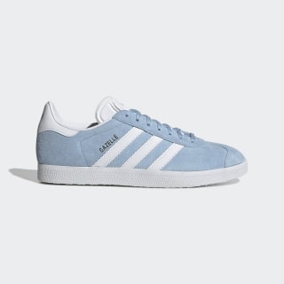 Chaussure Gazelle Clear Sky / Cloud White / Gold Metallic EF5550 Chaussure Gazelle Clear Sky / Cloud White / Gold Metallic EF5550