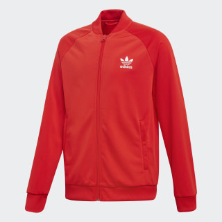 adidas SST Track Top - Red | adidas US