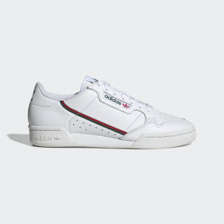 Continental 80 Shoes Cloud White / Collegiate Green / Scarlet EG4592 Continental 80 Shoes Cloud White / Collegiate Green / Scarlet EG4592