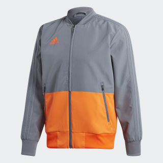 Bunda Condivo 18 Presentation Grey / Orange CF4312 Bunda Condivo 18 Presentation Grey / Orange CF4312