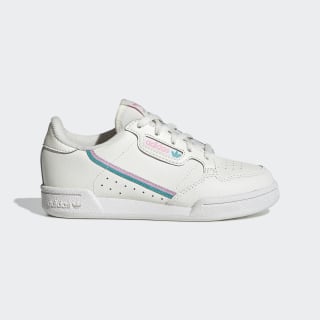 Continental 80 Schuh Off White / True Pink / Hi-Res Aqua EE6497 Continental 80 Schuh Off White / True Pink / Hi-Res Aqua EE6497