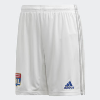 Calções Principais do Olympique Lyonnais White DW4394 Calções Principais do Olympique Lyonnais White DW4394