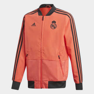 Giacca da rappresentanza Ultimate Real Madrid Real Coral / Black DP7660 Giacca da rappresentanza Ultimate Real Madrid Real Coral / Black DP7660