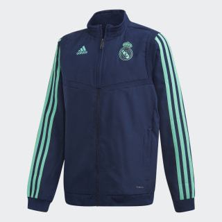 Giacca da rappresentanza Ultimate Youth Real Madrid Night Indigo / Hi-Res Green DX7834 Giacca da rappresentanza Ultimate Youth Real Madrid Night Indigo / Hi-Res Green DX7834