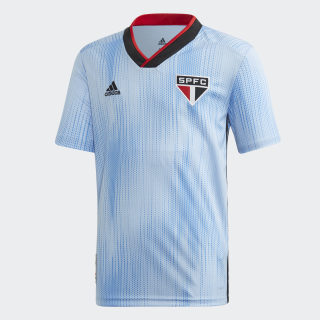 Camisa São Paulo FC 3 Glow Blue / Black / Red DZ5629 Camisa São Paulo FC 3 Glow Blue / Black / Red DZ5629